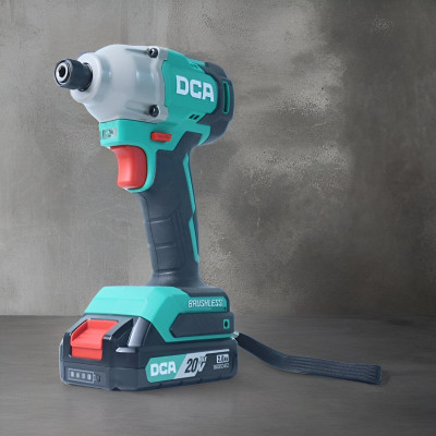 MÁY SIẾT VÍT KHÔNG CHỔI THAN DÙNG PIN 20V MAX/2AH DCA ADPL03-14DM - HÀNG CHÍNH HÃNG