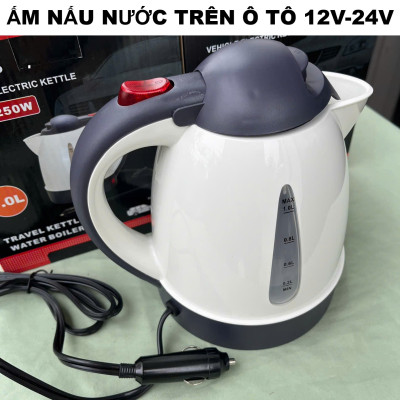 Ắm Nấu Nước Sôi Trên Ô TÔ 12V-24V Loại Tốt – Pha Mì, Pha Cà Phê, Trà Mọi Lúc Mọi Nơi Loại Tốt VÒI PHUN NƯỚC