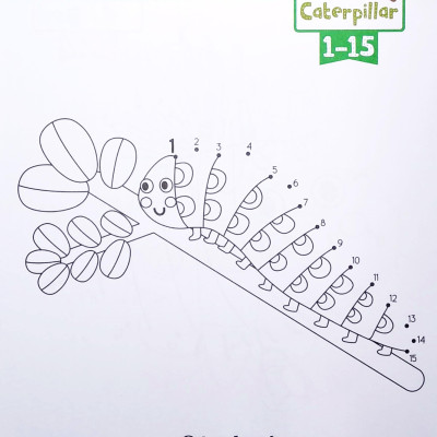 Nối Số Và Tô Màu Thông Minh: Thế Giới Động Vật - Côn Trùng (Song Ngữ Anh - Việt)