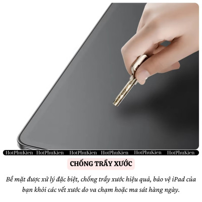 [Paperlike iPaper] Miếng dán màn hình nhám Paperlike WIWU iPaper cho iPad Pro 11 inch M1 M2 M4 iPad Pro 13 Air 6 13 inch 11 inch iPad 12.9 10.9 10.2 inch iPad Air 4 5 Gen 7 8 9 10 - viết như trên giấy, chống chói, hiển thị sắc nét - Hàng nhập khẩu