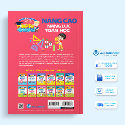 Thiên Tài Toán Học (4 - 5 Tuổi ) - Nâng Cao Năng Lực Toán Học