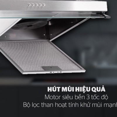 Máy hút mùi cổ điển CANAVAL CA8700S - Hàng nhập khẩu