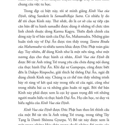 Kinh Vua Của Định - Bài Ca Đại Ấn