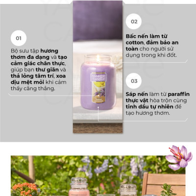 Nến hũ Yankee Candle size L - Snow Globe Wonderland (623g)