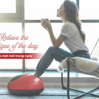 |GIÁ SỐC| Máy Massage Chân - Gintell G-Feetie Plus | 1 Năm Bảo Hành Chính Hãng