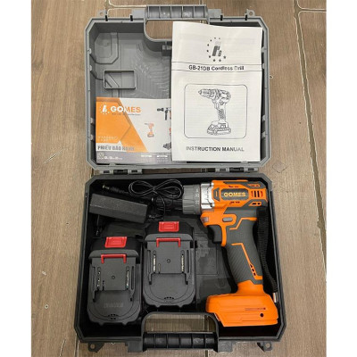 MÁY BẮT VÍT CHẠY PIN 21V GOMES GB-21DB - HÀNG CHÍNH HÃNG