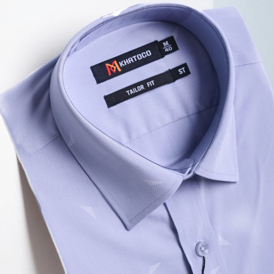 Áo sơ mi tay ngắn lai ngang  Khatoco