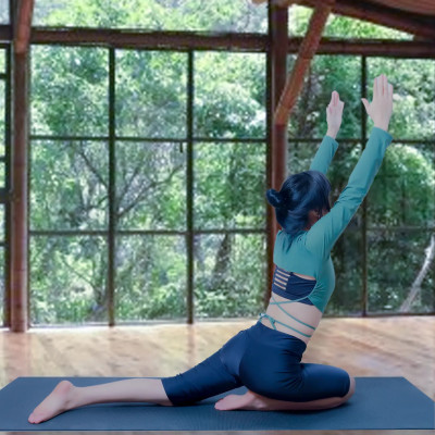 Áo Thể Thao Nữ Đa Năng LMcation Joyce Crop Top - Màu xanh rêu