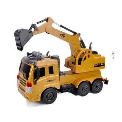 678 - 8066E Đồ chơi mô hình máy xúc điều khiển từ xa 2.4G 13 kênh (KT 55.5x20x27cm)