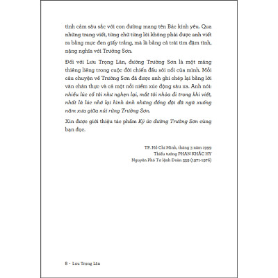 Ký ức đường Trường Sơn (NXB Trẻ)