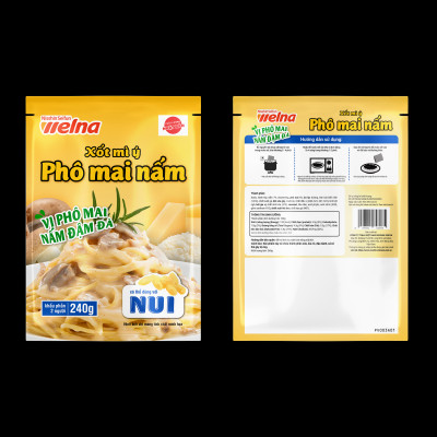[Tặng 1 Gói] Combo 7 Gói Xốt Hương Vị Phô Mai Nấm - Nisshin Seifun Welna Shop