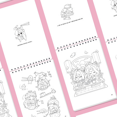 Sách - Sách Tô Màu - Một Ngày Thử Xuyên Không Vào Thế Giới Kỳ Lạ