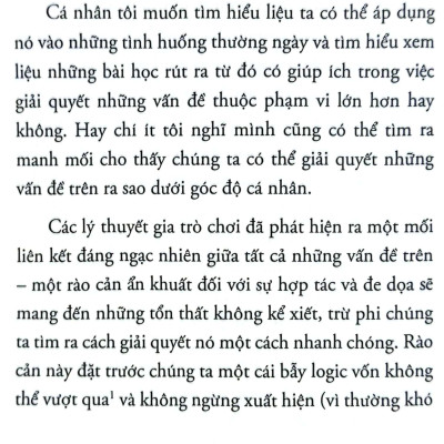 Lý Thuyết Trò Chơi - Ứng Dụng Trong Cuộc Sống Thường Ngày
