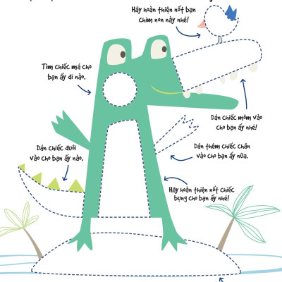 Dán Hình Siêu Đáng Yêu - Các Em Bé Động Vật