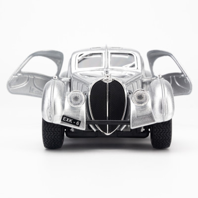 Xe Mô Hình Bugatti Atlantic Silver 1:24 Bburago - MH18-22092