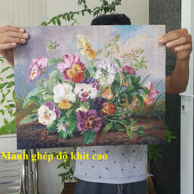 Bộ tranh xếp hình cao cấp 1000 mảnh – Lost Ship With Jesus (50x80cm)