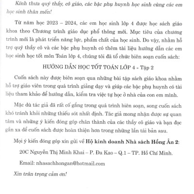 Hướng Dẫn Học Tốt Toán Lớp 4 Tập 2 (Bám Sát SGK Cánh Diều)_HA