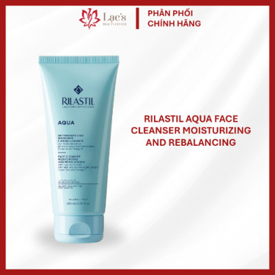 SỮA RỬA MẶT RILASTIL AQUA FACE CLEANSER MOISTURIZING AND REBALANCING 200ML