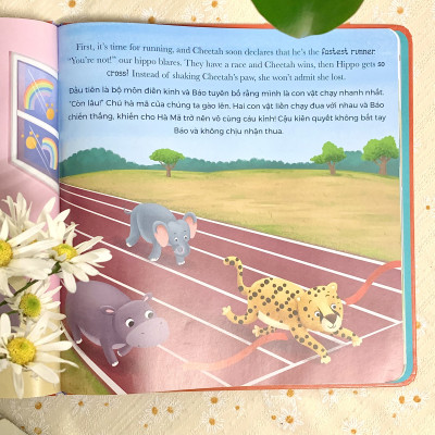 Sách - Combo 4 cuốn truyện cảm xúc: Khi Cú con sợ hãi, Khi Gấu con lo lắng, Khi Hà Mã tức giận, Khi Sư Tử nhút nhát