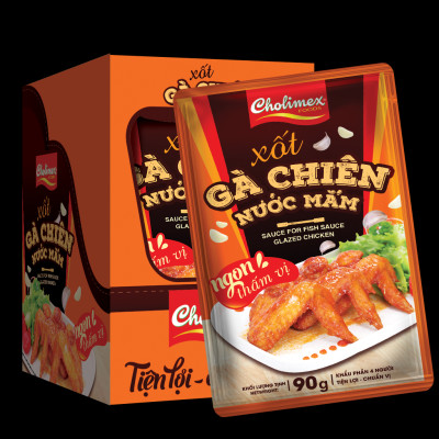 Xốt gà chiên nước mắm Cholimex - gói 90g tiện lợi.