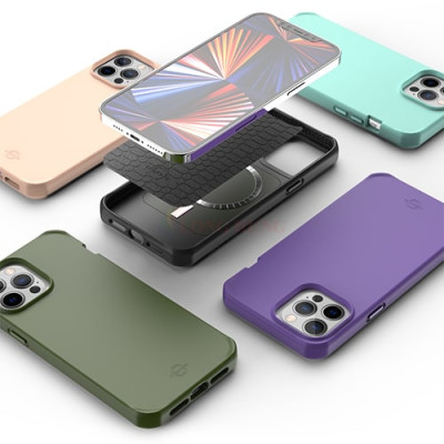 Ốp lưng chống sốc kháng khuẩn ITSKINS Spectrum Silk iP 13/13 Pro/13 Pro Max - Hàng chính hãng