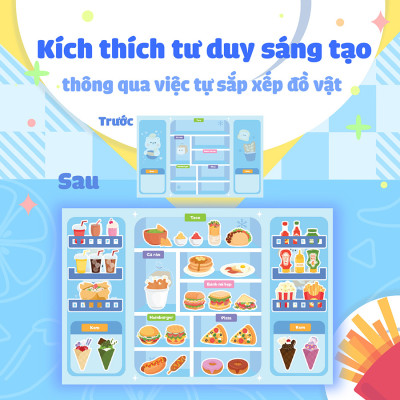 Mua hay bán khéo cùng gấu Polar đồ ăn nhanh (Hơn 60 stickers)