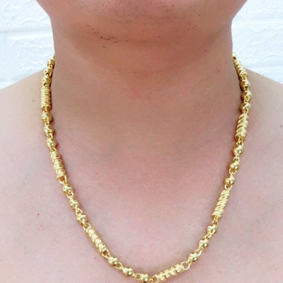 Dây chuyền nam mạ vàng 24k Man Power MK411