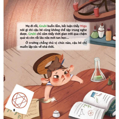 Sách - Truyện Tranh Học Viện Phép Thuật - Dạy Trẻ Thích Nghi Và Độc Lập - Rèn Luyện AQ Cho Trẻ - Minh Thắng