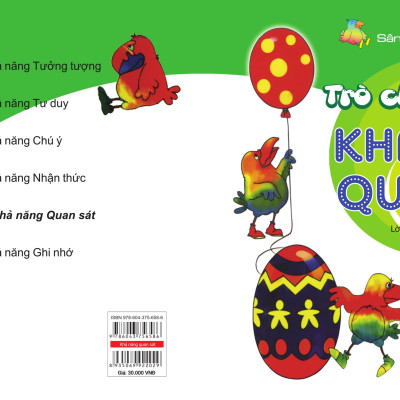 Trò Chơi Rèn Luyện Khả Năng Quan Sát- Sân Chơi Trí Tuệ Của Chim Đa Đa