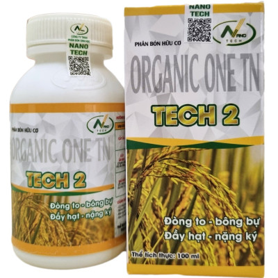 Phân bón hữu cơ Nano Organic One TN TECH 2 giúp đòng to, bông bự, đầy hạt, nặng ký