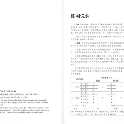 Giáo Trình Chuẩn HSK 6 - Sách Bài Tập - Tập 2 (Tái Bản 2024)