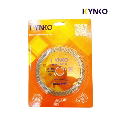 Lưỡi cắt gạch đá lưỡi liền phi Ø 105MM KRTX04002 chuyên cắt gạch, đá chất lượng cao chính hãng