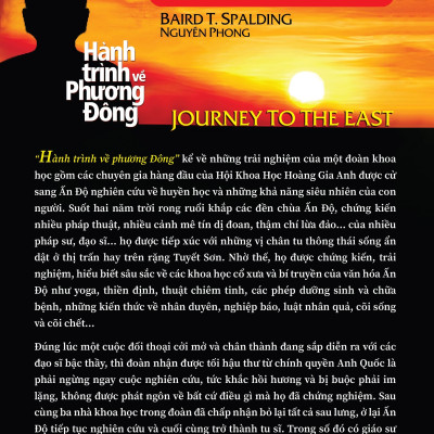 Hành Trình Về Phương Đông - Bìa Cứng (Tái Bản 2021)