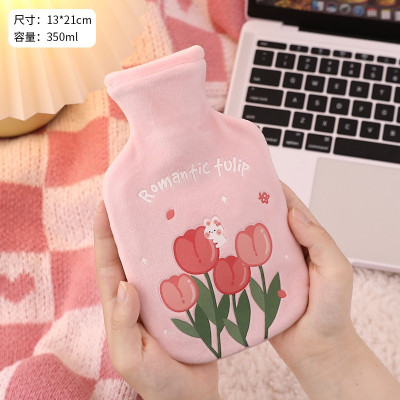 Túi chườm nóng lạnh 1000ml, túi chườm sưởi ấm giảm đau bụng kinh họa tiết dễ thương KÈM HỘP ĐỰNG