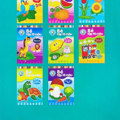 Bé Tập Tô Màu - Đồ Dùng Gia Đình (Tái Bản 2022)