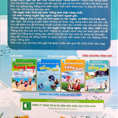 Bài Tập Bổ Trợ Toàn Diện Tiếng Anh 8