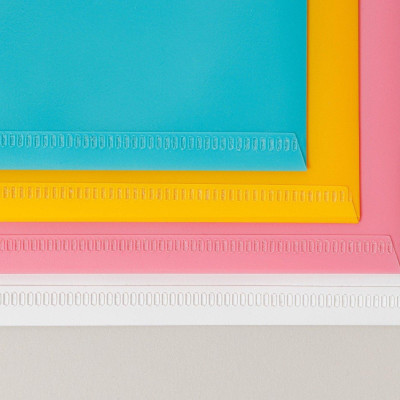 Bìa Nút Màu Pastel F4 - Thiên Long CBF-003 - Vàng Pastel (Sức Chứa 125 Tờ A4)