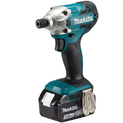 MÁY VẶN VÍT DÙNG PIN (18V)  155 N.M MAKITA DTD156SFE (01 ĐẾ SẠC NHANH 02 PIN 3.0AH) - HÀNG CHÍNH HÃNG