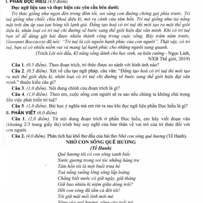 Tự Tin Luyện Thi Vào Lớp 10 Môn Ngữ Văn Dành Cho Học Sinh Lớp 9 (Dùng Chung Cho Các Bộ SGK Hiện Hành) - HA