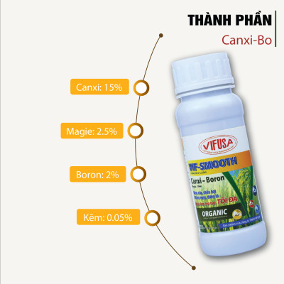 VIF-SMOOTH - Phân bón CanxiBo chai 250ml