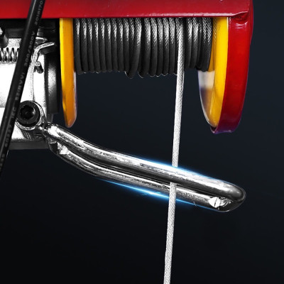 Bộ Tời Điện Kèm Rùa ABG PA200 (100/200kg) 12 Mét - Giúp Máy Tời Treo Nâng Hạ Vật Nặng Dễ Dàng Trong Nhà Xưởng Công Nghiệp Và Đời Sống, Nâng Kéo Linh Hoạt, Hiệu Quả Cao - Hàng Chính Hãng