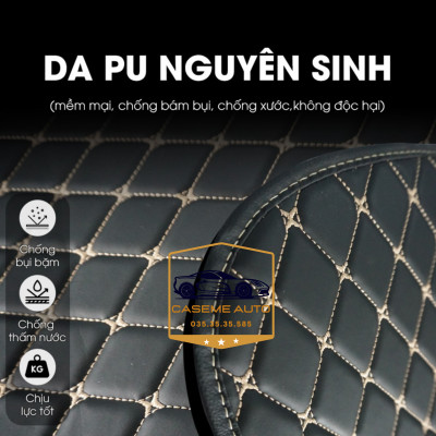 [FORD EVEREST] Thảm Trải Sàn, Lót Sàn Ô Tô 5D 6D Thiết Kế Theo Xe FORD EVEREST 2018 Chống Nước, Không Mùi - MẪU QUẢ TRÁM - Hàng Chính Hãng