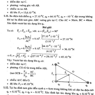 Bồi Dưỡng Học Sinh Giỏi Vật Lí 11 - Điện - Điện Từ (Tập 1)