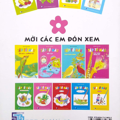 Tập Tô Màu - Các Loài Chim