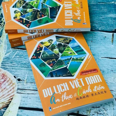 Sách - combo: Ngữ Pháp Hán Ngữ Thực Dụng  +Du lịch Việt Nam ẩm thực và cảnh điểm có phiên âm có mp3 nghe + DVD tài liệu