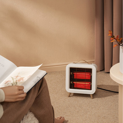 Máy sưởi phòng hồng ngoại 550W sưởi ấm cực nhanh, nhỏ gọn, sưởi ống thạch anh, an toàn chống cháy-Hàng nhập khẩu