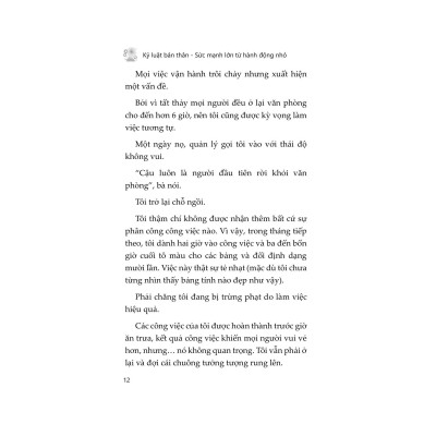 Kỷ Luật Bản Thân - Sức Mạnh Lớn Từ Hành Động Nhỏ