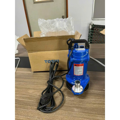 Máy Bơm Chìm, Máy Bơm Tõm 370W dùng điện 220V, dây đồng Toshi - Máy bơm nước thả chìm, Bảo Hành 6 tháng