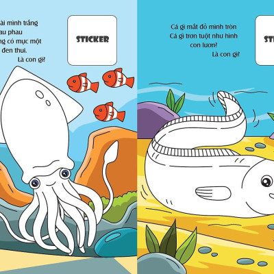 Bé Tô Màu - Khám Phá Đại Dương Bí Hiểm