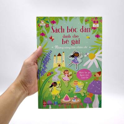Sách Bóc Dán Dành Cho Bé Gái - Những Nàng Tiên Chăm Chỉ